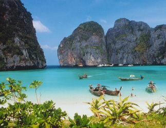 タイのリゾートピピ島